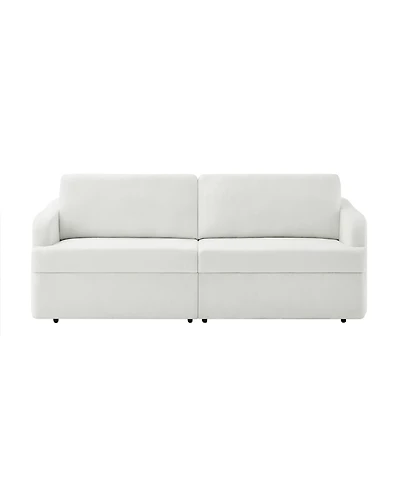 Serta 91.3" Polyester Medford Convertible Sofa