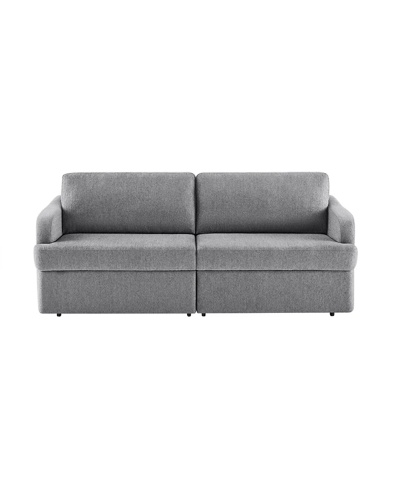 Serta 91.3" Polyester Medford Convertible Sofa