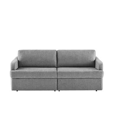 Serta 91.3" Polyester Medford Convertible Sofa