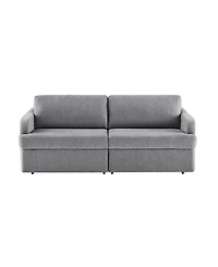 Serta 91.3" Polyester Medford Convertible Sofa