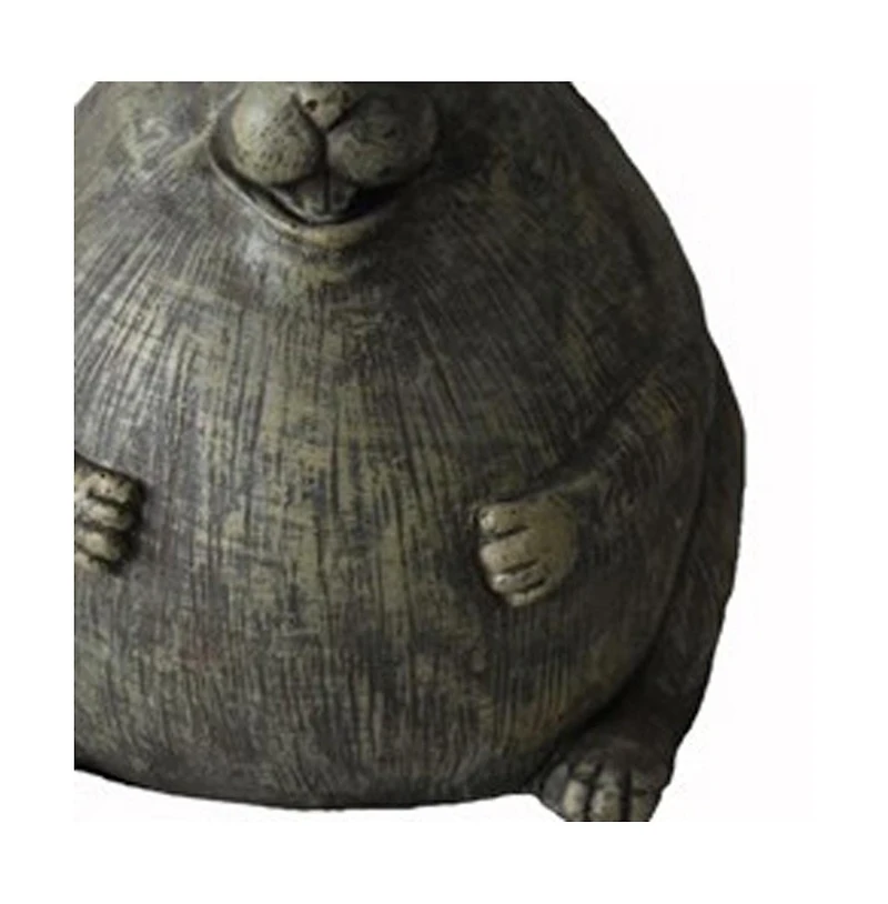 Adorable Chubby Rabbit Garden Statue for Decorative Garden Accents