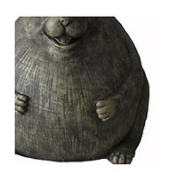 Adorable Chubby Rabbit Garden Statue for Decorative Garden Accents