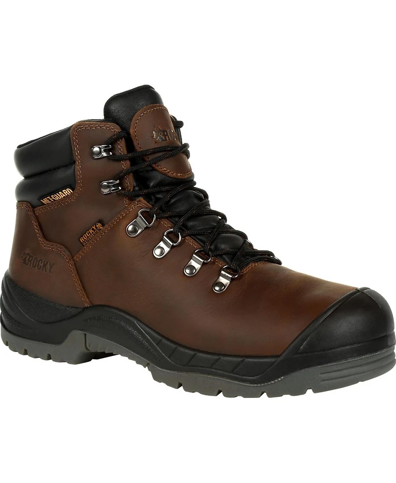 Rocky Men's Worksmart Composite Toe Internal Met Guard Waterproof Work Boot
