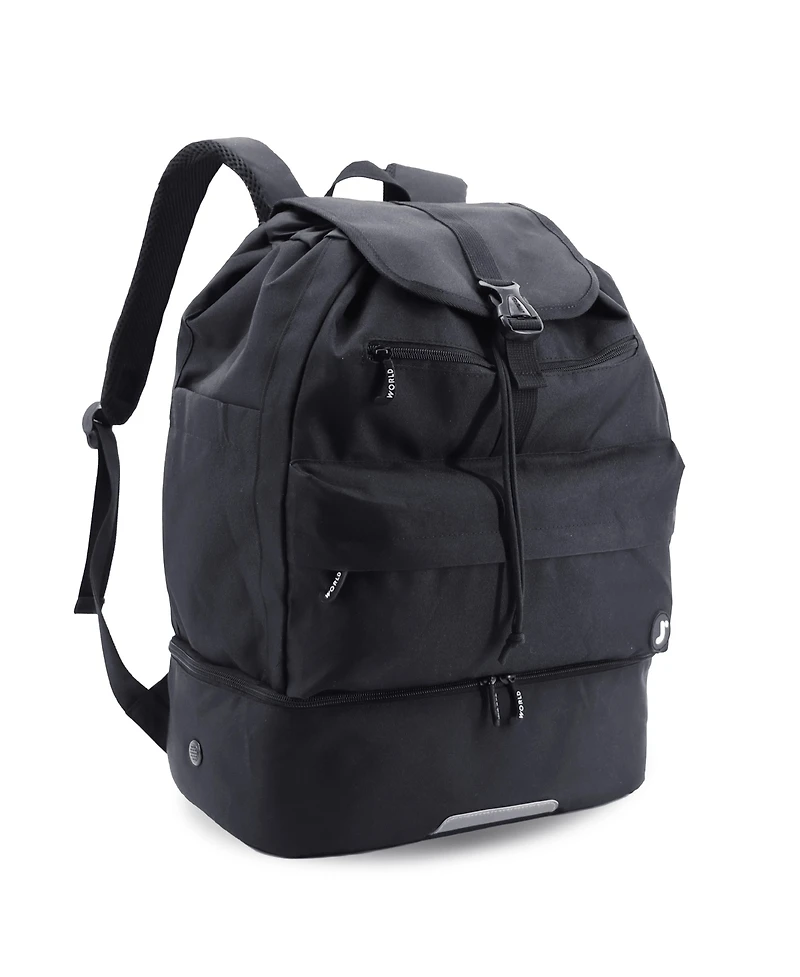 J World Ace Racket Sports Backpack with Protection & Multiple Storage Compartments