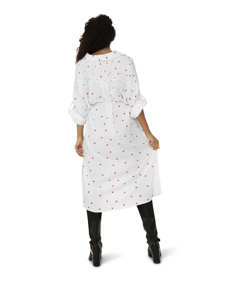 Belle & Bloom Women's Seven Wonders Maxi Shirt Dress