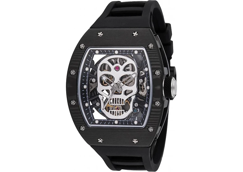 Invicta Men's 49025 S1 Rally Automatic 3 Hand Black Dial Watch