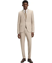 Hugo Boss Beckham x Boss Men's Regular-Fit Linen Shirt