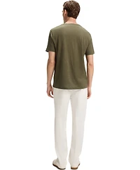 Hugo Boss Beckham x Men's Soft Linen Regular-Fit T-Shirt