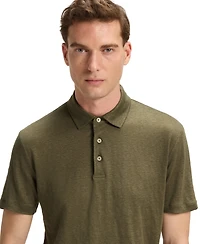 Hugo Boss Beckham x Men's Linen Regular-Fit Polo Shirt