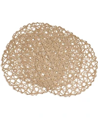 Saro Lifestyle Wire Duo Placemats, 15" Round