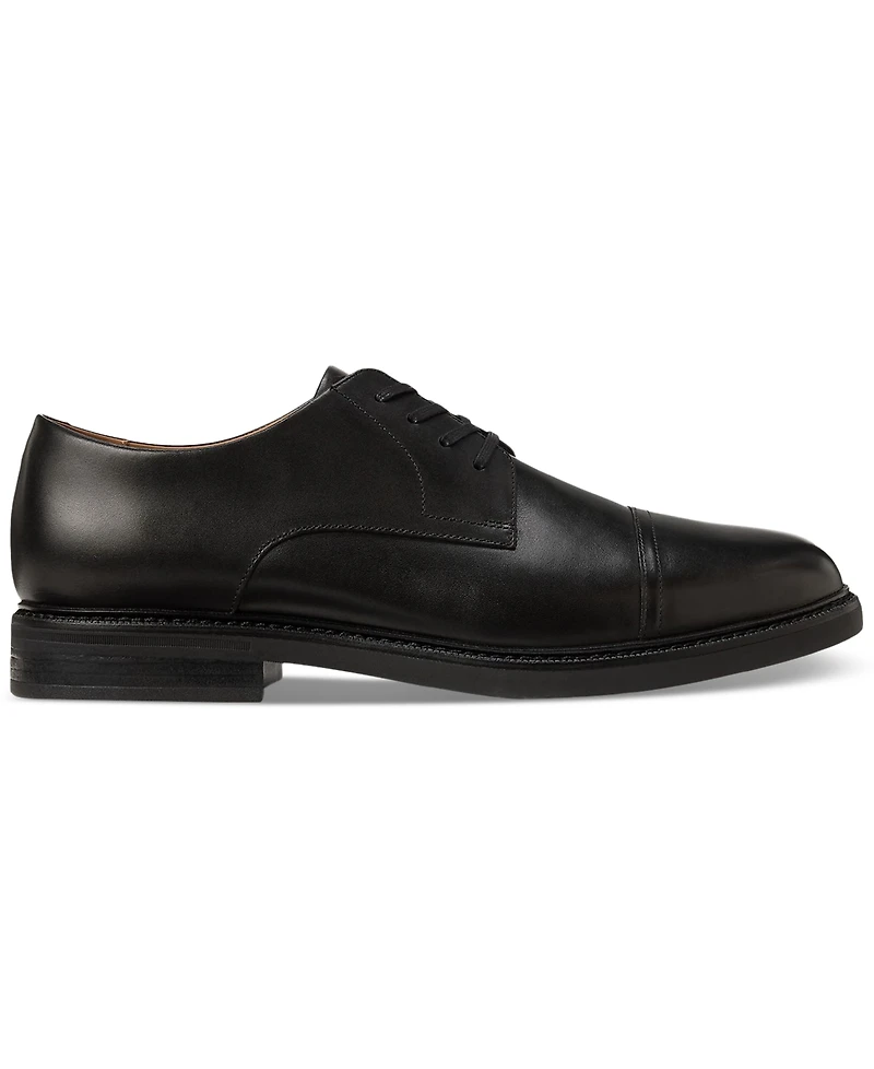 Polo Ralph Lauren Men's Asher Leather Cap-Toe Dress Shoe