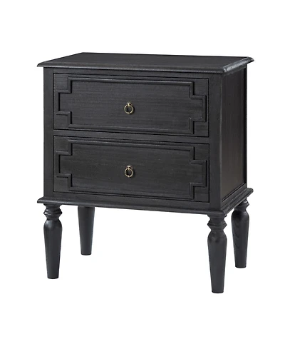Kim 28"Tall 2-Drawer Nightstand