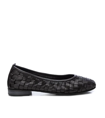 Carmela Leather Collection Women's Braided Flats By Xti