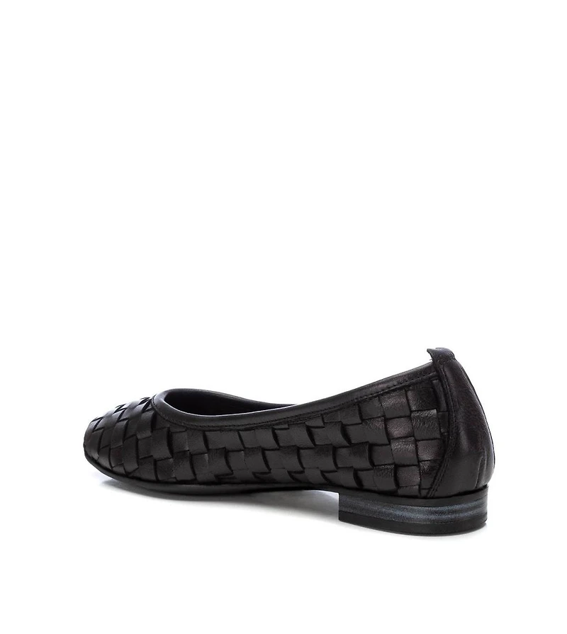 Carmela Leather Collection Women's Braided Flats By Xti