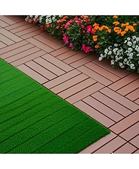 Streamdale Plastic Interlocking Deck Tiles, 44 Pack