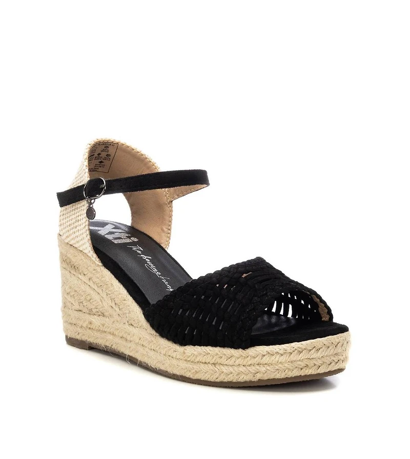 Women's Raffia Wedge Sandals By Xti