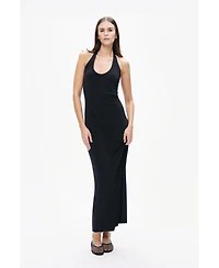 Nocturne Women's Maxi Dress with Back Accessory