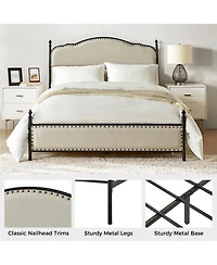 Ofelia 61" Bed-Queen