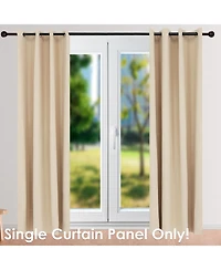 Room Darkening Curtain Panel with Grommet Top - x in