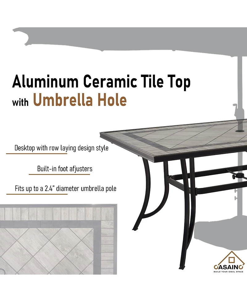 Casainc Carsten Classic Outdoor Dining Table