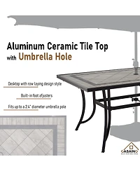 Casainc Carsten Classic Outdoor Dining Table