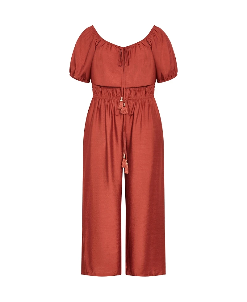 City Chic Plus Erica Jumpsuit