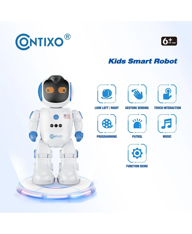 Contixo R10 Remote Control Robot for Kids – Moves, Dances, and Responds to Touch