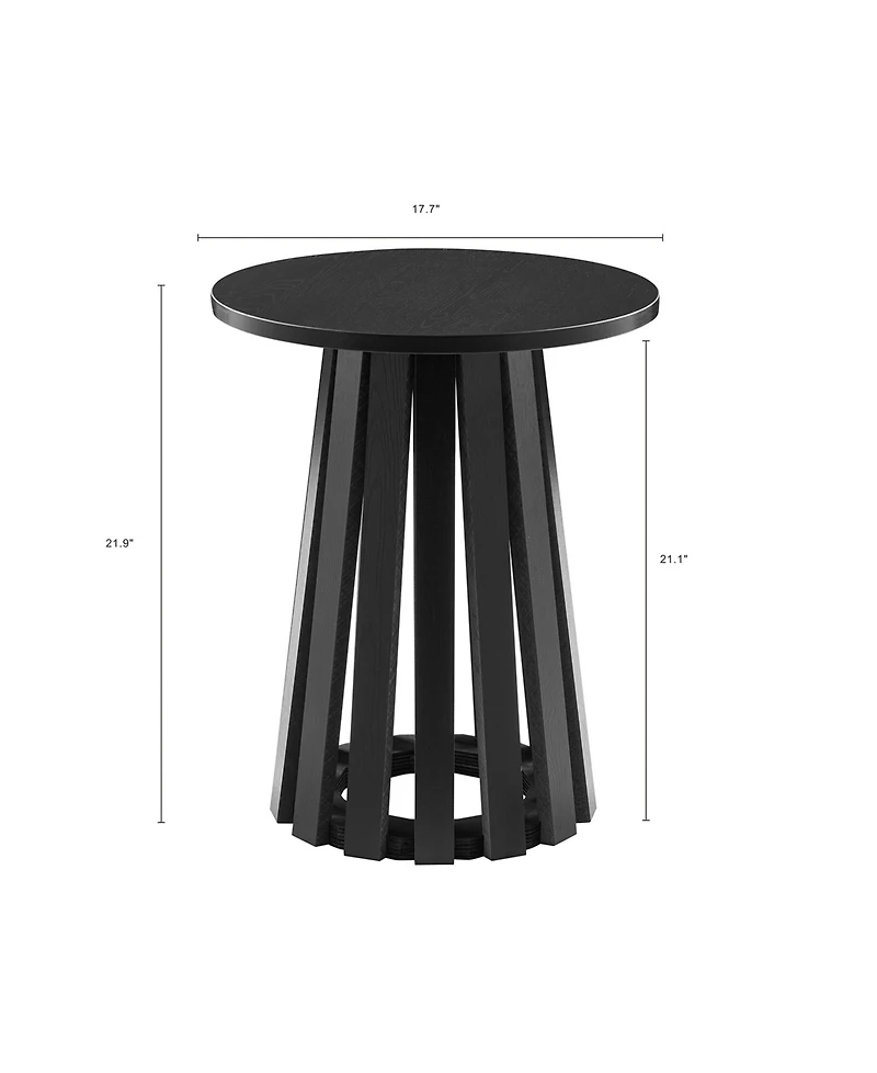 Manhattan Comfort Layla 47.2" Modern End Table