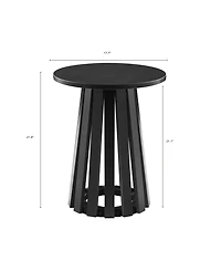Manhattan Comfort Layla 47.2" Modern End Table