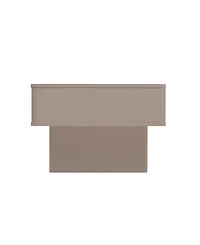 Manhattan Comfort 47.2" Wood Ella Modern 2-Full Extension Drawer Coffee Table