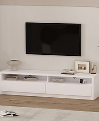 Manhattan Comfort Duncan 70" Modern Tv Stand Fits TVs up to 65"