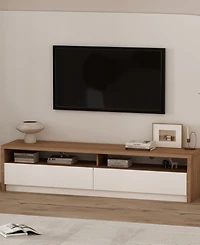 Manhattan Comfort Duncan 70" Modern Tv Stand Fits TVs up to 65"