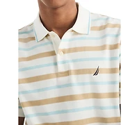 Nautica Men's Birdseye Stripe Polo Shirt