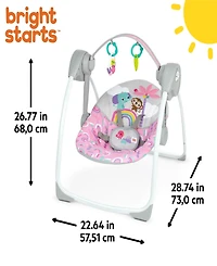 Playful Paradise Portable Swing