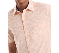 Nautica Men's Tropical-Print Shirt