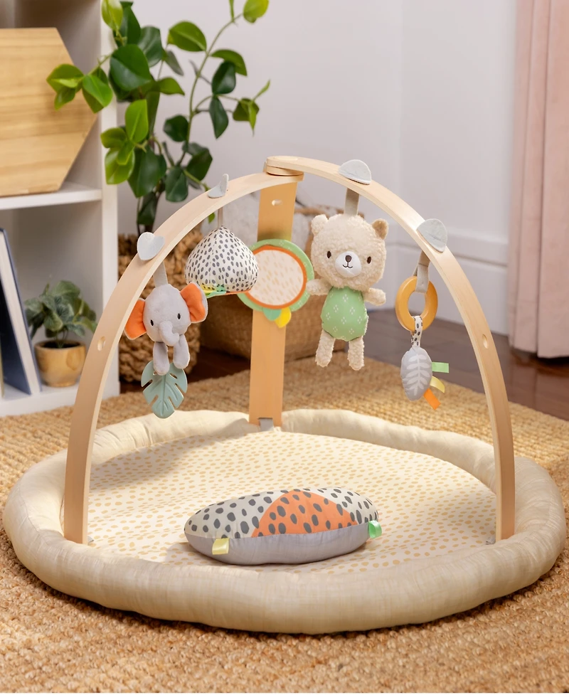 Ingenuity Baby Every Season Plush Lambswool Play Gym