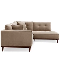 Hazelynn 2-Pc. Fabric Sectional, Exclusively at Macys