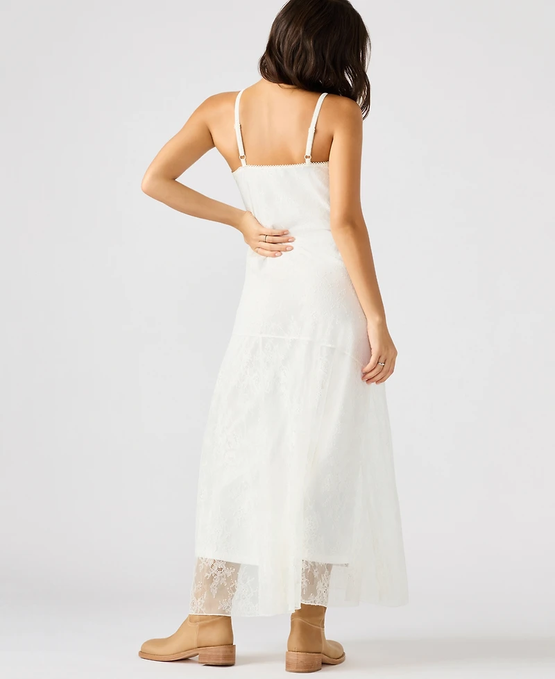 Steve Madden Women's Veera Sleeveless Chantilly Lace Dress