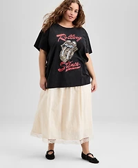 And Now This Trendy Plus Rolling Stones Graphic T-Shirt, Exclusively at Macy's