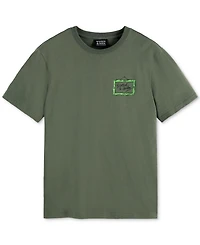 Scotch & Soda Men's Short Sleeve Screen Print Logo Graphic T-Shirt