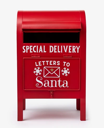 Holiday Lane Heritage Red Santa Letter Mailbox, Macy's Exclusive