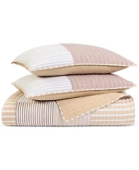 Charter Club Seaside Patchwork 3-Pc. Quilt Set, King, Exclusively at Macy's