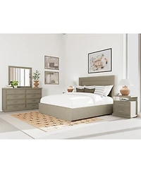 Cascade 3-Pc. Bedroom Set (Queen Bed, Dresser & Nightstand)