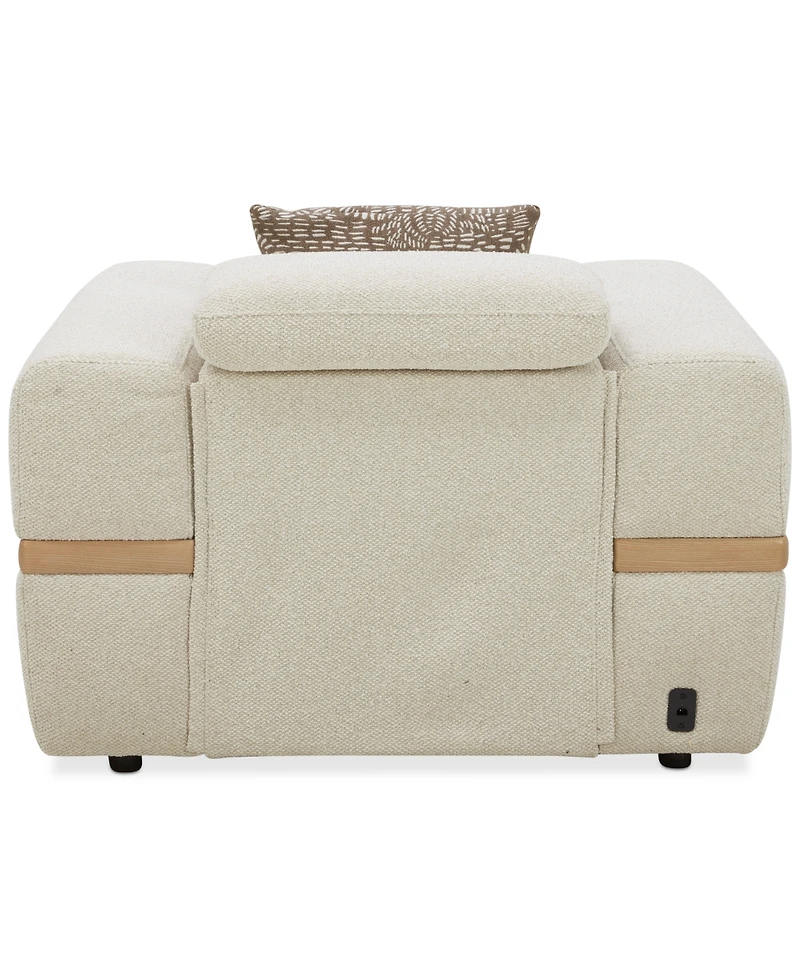 Nierling Fabric Power Motion Recliner with Headrest, Exclusively at Macy's