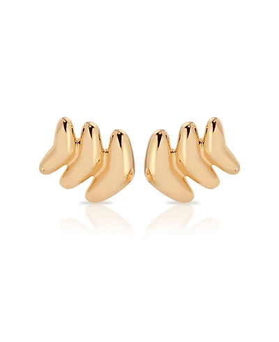 Ettika Metal Moderna Studs