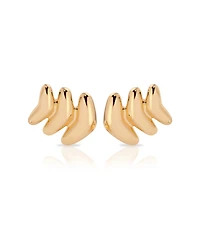 Ettika Metal Moderna Studs