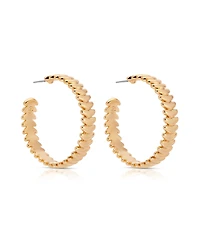 Ettika Large Metal Moderna Hoops