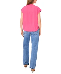Vince Camuto Women's Lace-Up Dolman-Sleeve Top