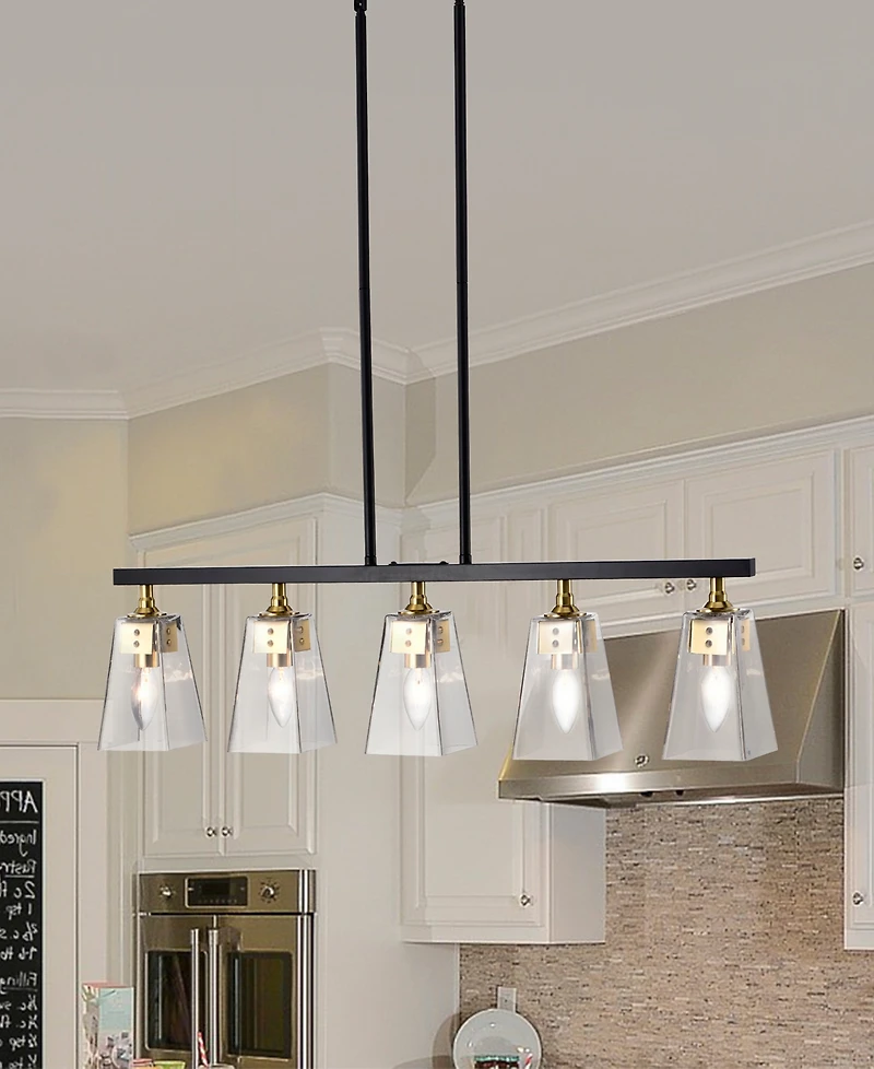 Home Accessories 34" Folia 5-Light Indoor Chandelier
