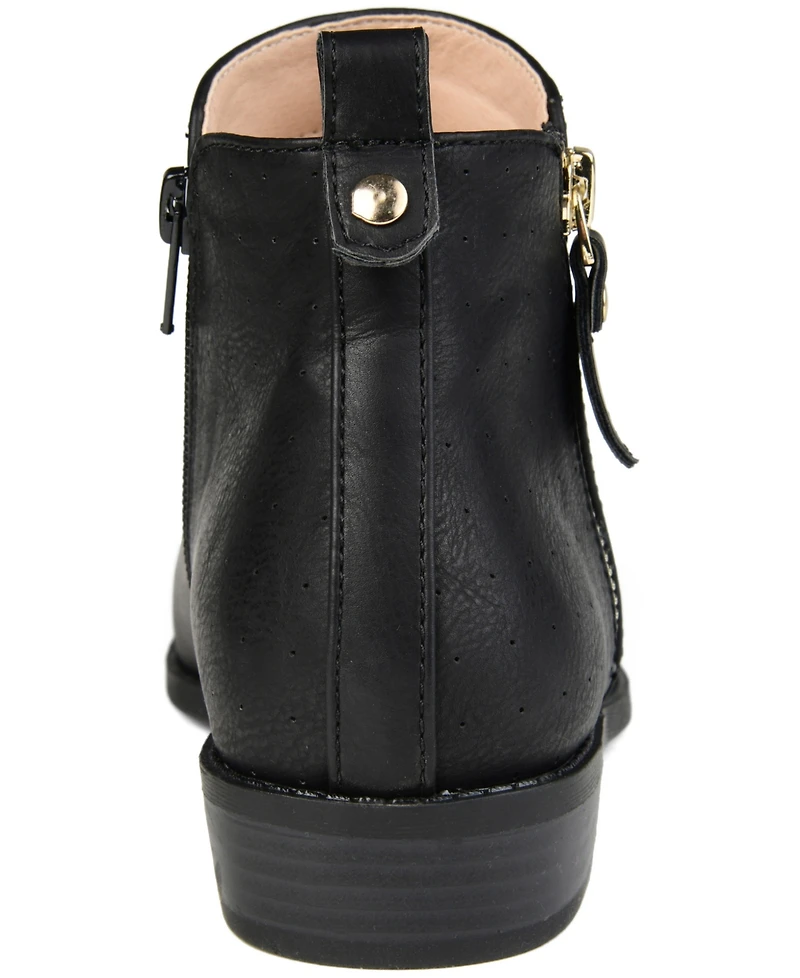 Journee Collection Women's Ellis Stacked Heel Booties